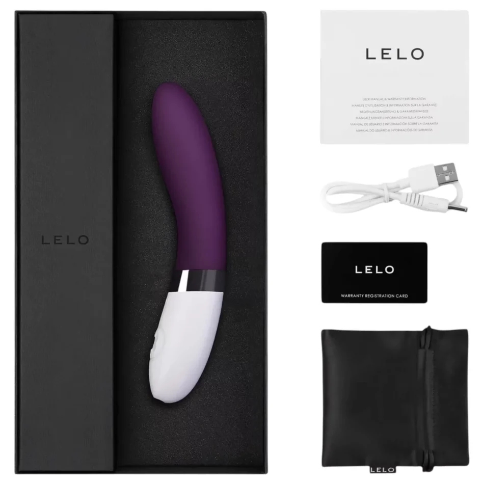LELO Liv 2 - vibrator de silicon (mov)
