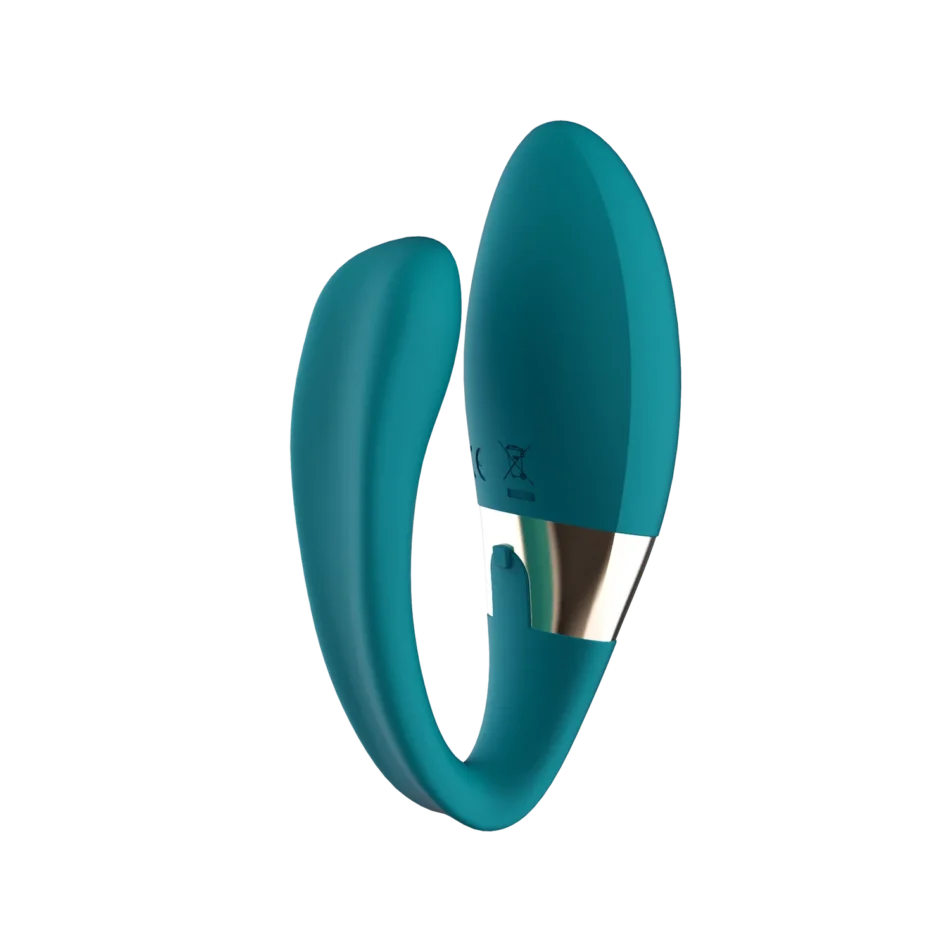 LELO TIANI™ DUO - Vibrator cu telecomanda pentru cupluri, albastru