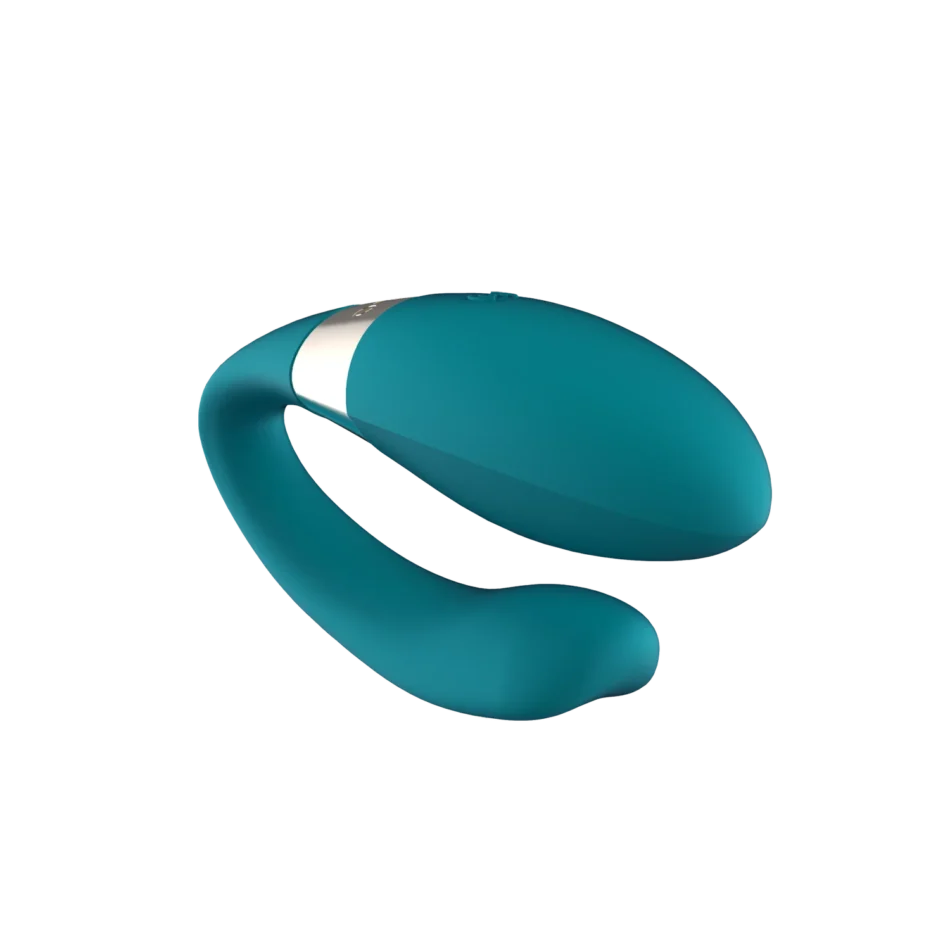 LELO TIANI™ DUO - Vibrator cu telecomanda pentru cupluri, albastru