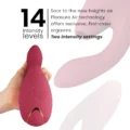 WOMANIZER DUO 2 - Stimulator clitoridian Pleasure Air și Vibrator dublu