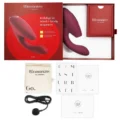 WOMANIZER DUO 2 - Stimulator clitoridian Pleasure Air și Vibrator dublu