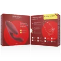 WOMANIZER DUO 2 - Stimulator clitoridian Pleasure Air și Vibrator dublu