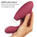 WOMANIZER DUO 2 - Stimulator clitoridian Pleasure Air și Vibrator dublu
