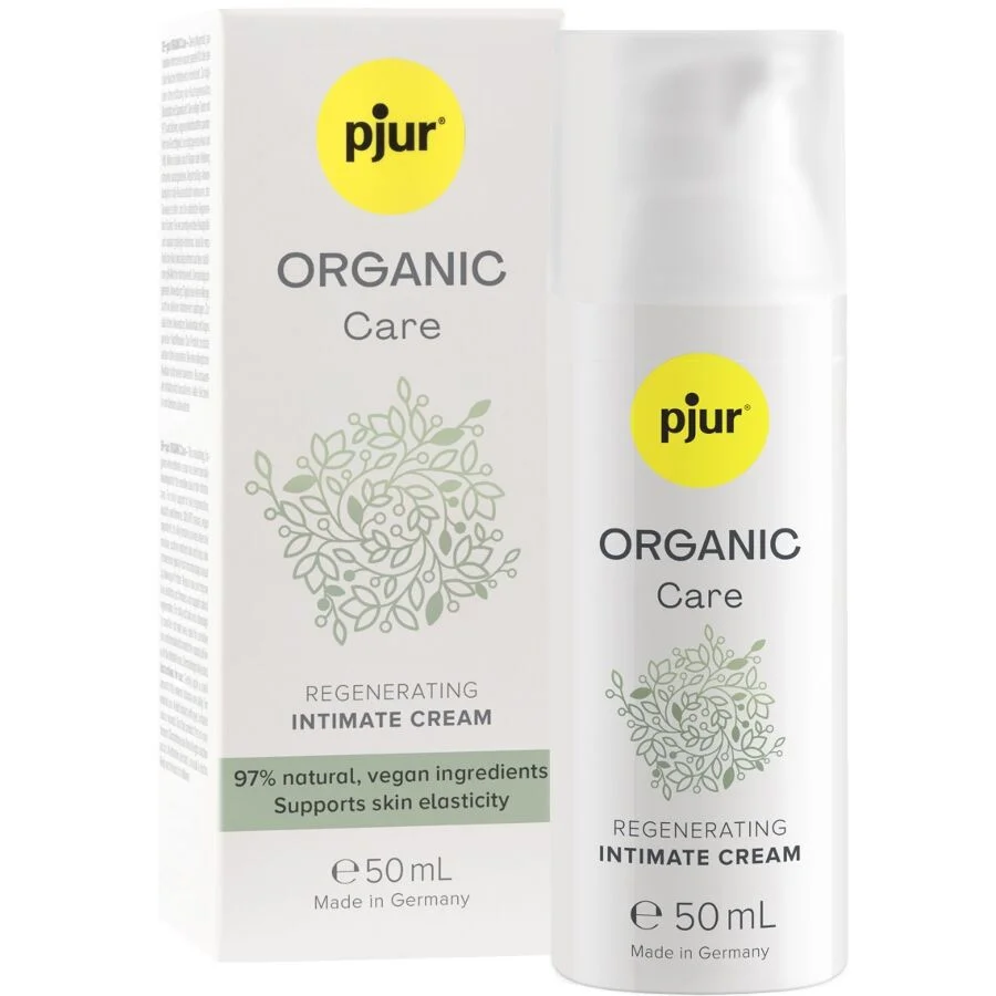 PJUR ORGANIC CARE - Cremă regeneratoare pentru zona intimă, 50 ml